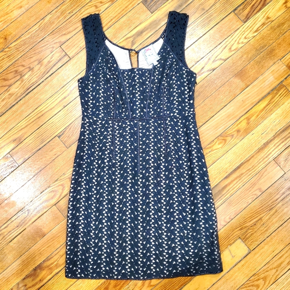 Yoana Baraschi Embroidered Lace Dress